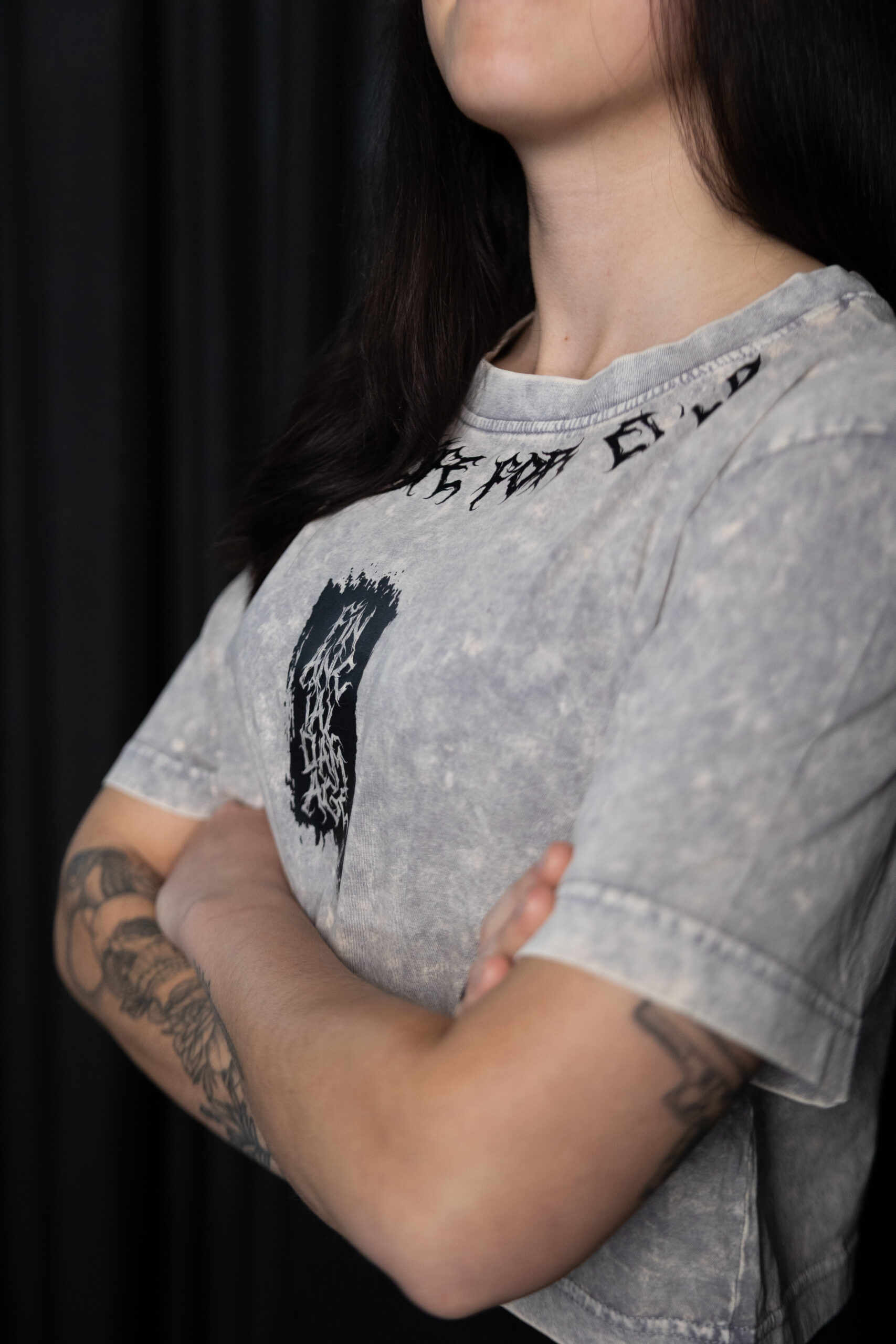 Croptop Ladies | light grey - Image 3