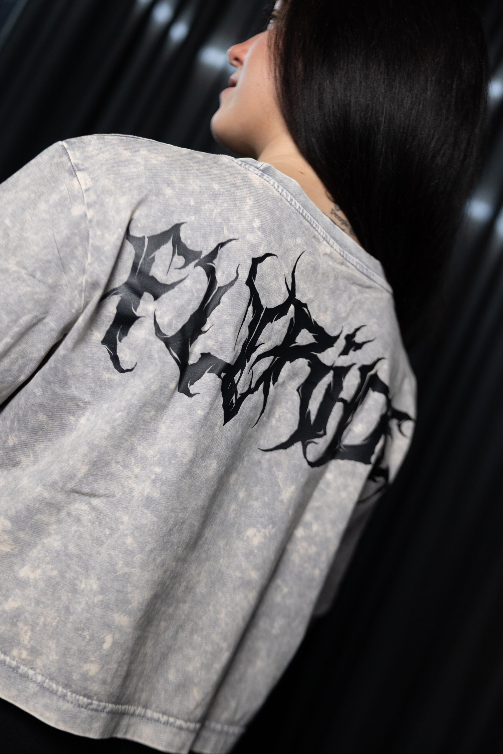 Croptop Ladies | light grey - Image 2