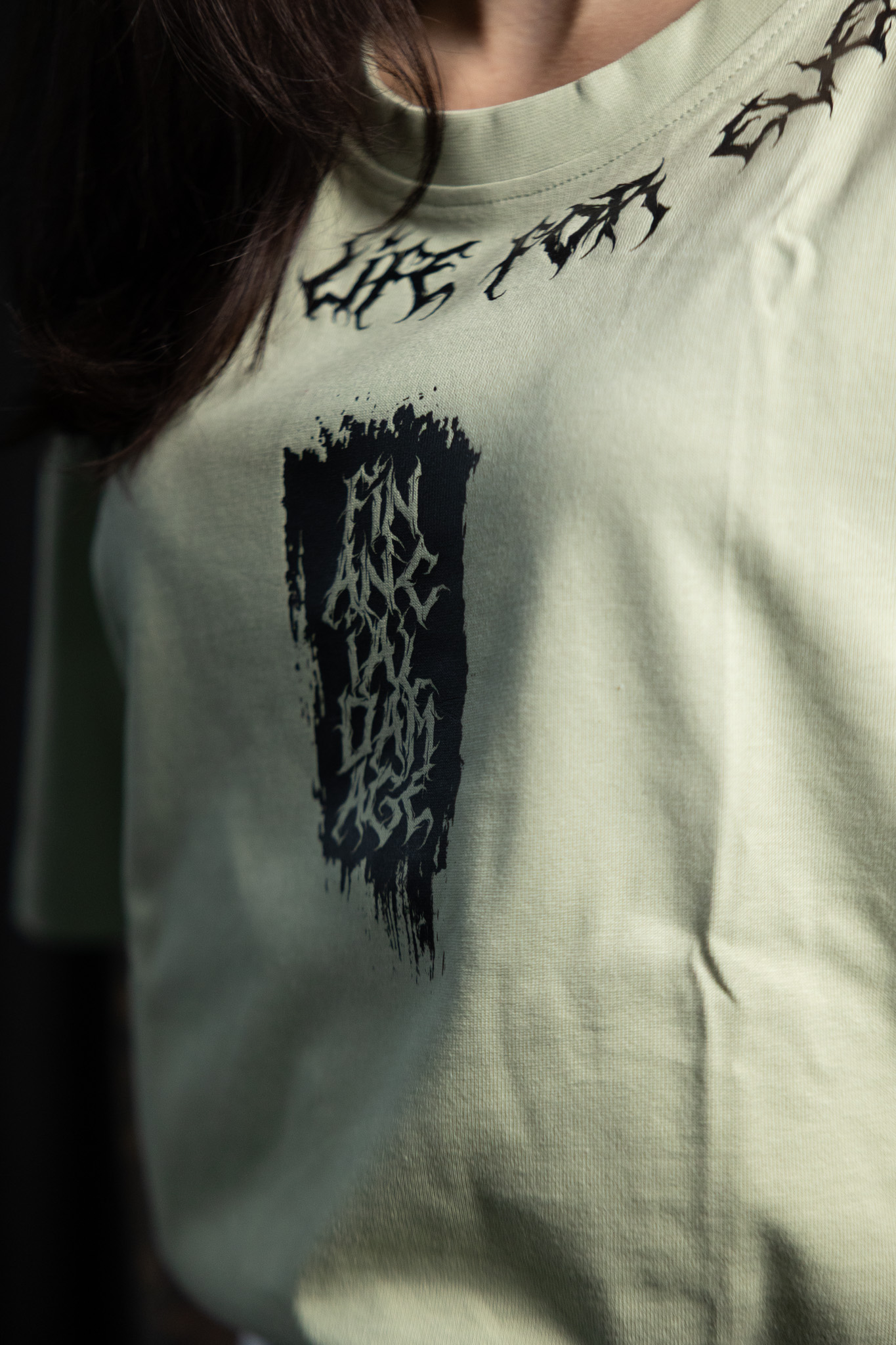 Static Life Shirt | green oversize - Image 5