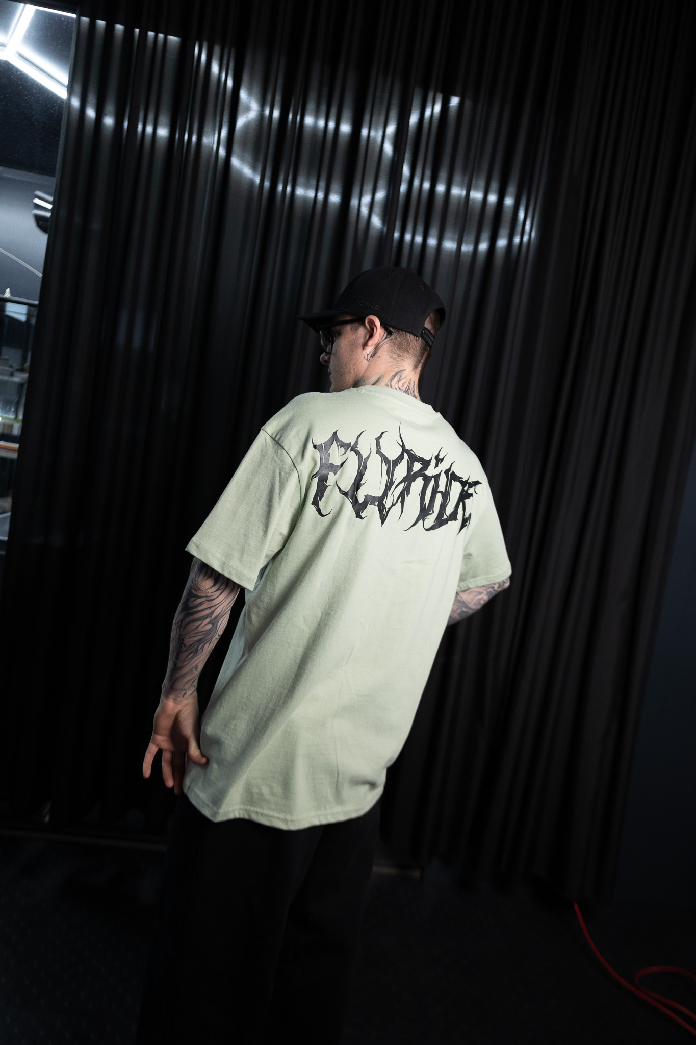 Static Life Shirt | green oversize - Image 2