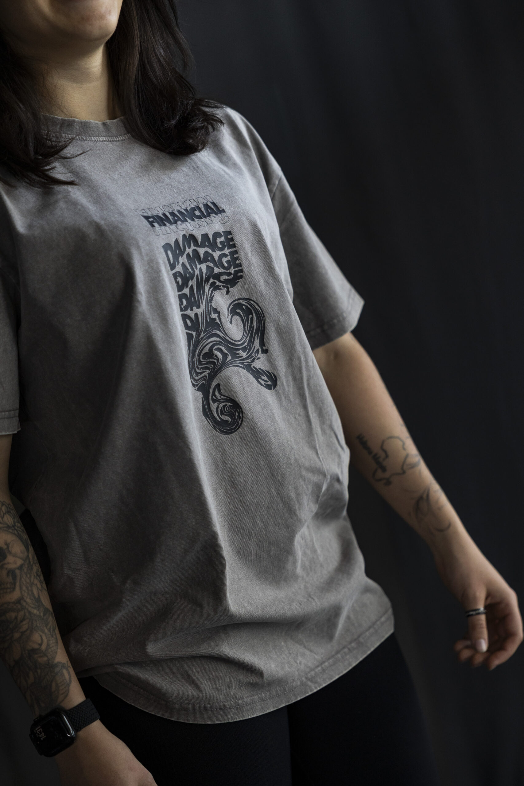BTSFD shirt | Acid Washed Heavy Oversize T-Shirt