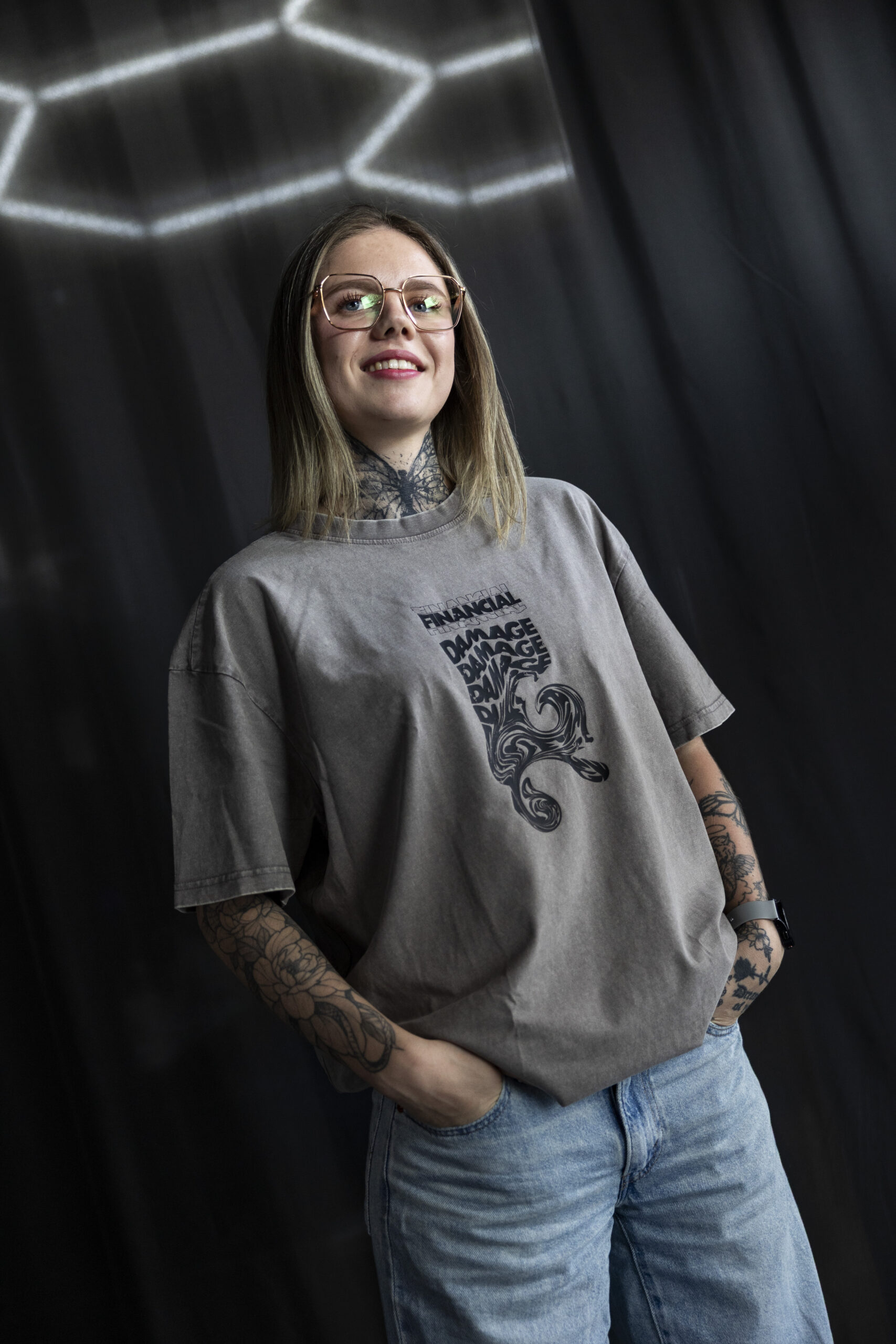 BTSFD shirt | Acid Washed Heavy Oversize T-Shirt - Image 3