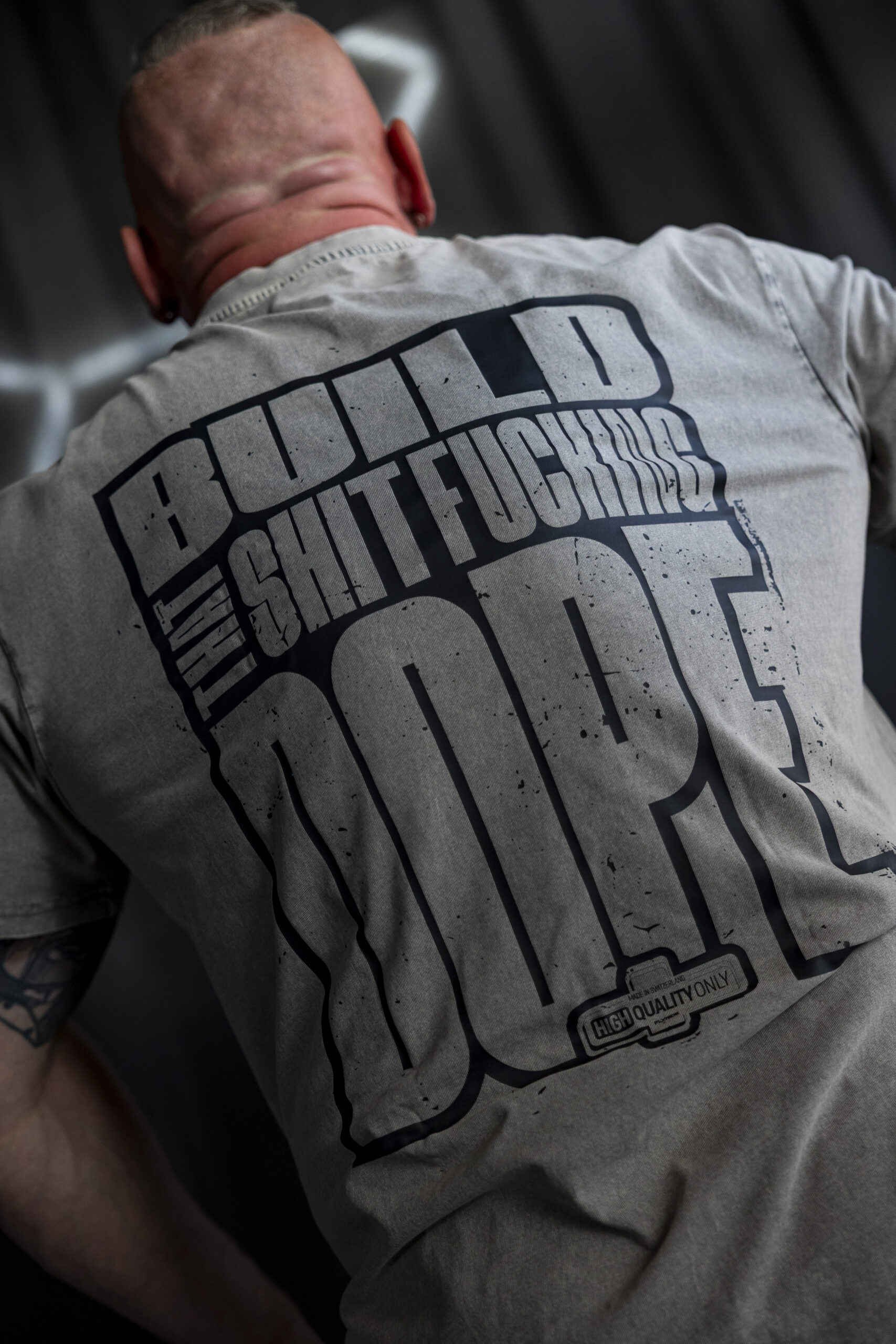 BTSFD shirt | Acid Washed Heavy Oversize T-Shirt - Image 2