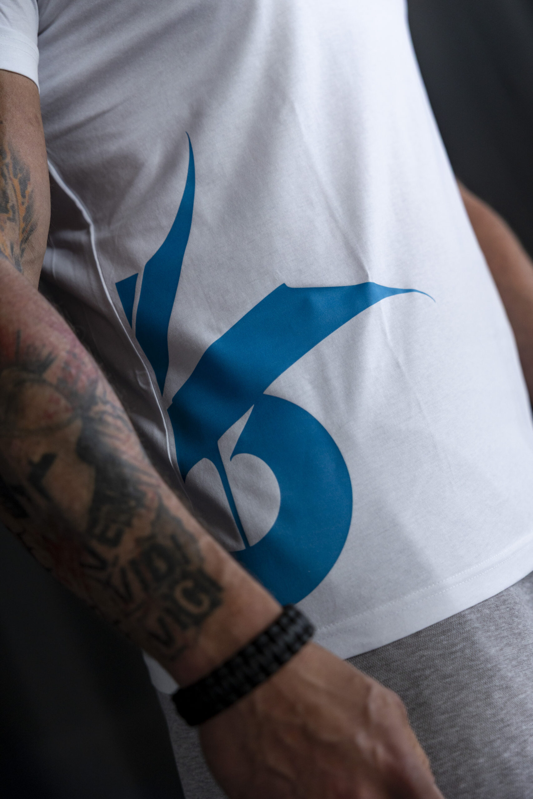 BREAK THE RULES SHIRT | White Heavy Oversize T-Shirt - Image 3