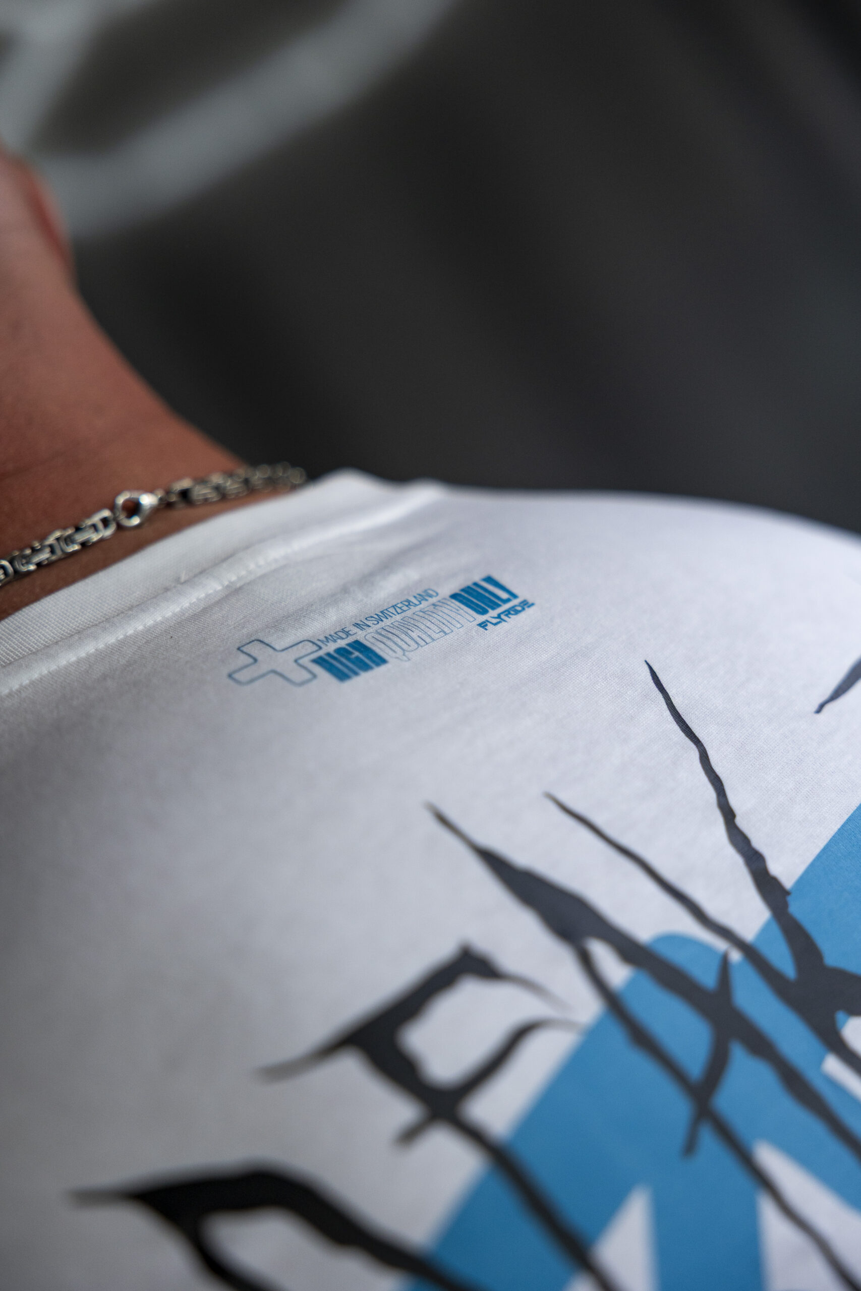 BREAK THE RULES SHIRT | White Heavy Oversize T-Shirt - Image 5